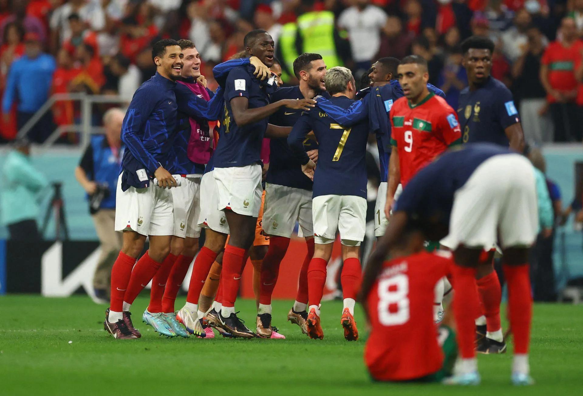 奥地利队在对阵摩洛哥的比赛中获得胜利