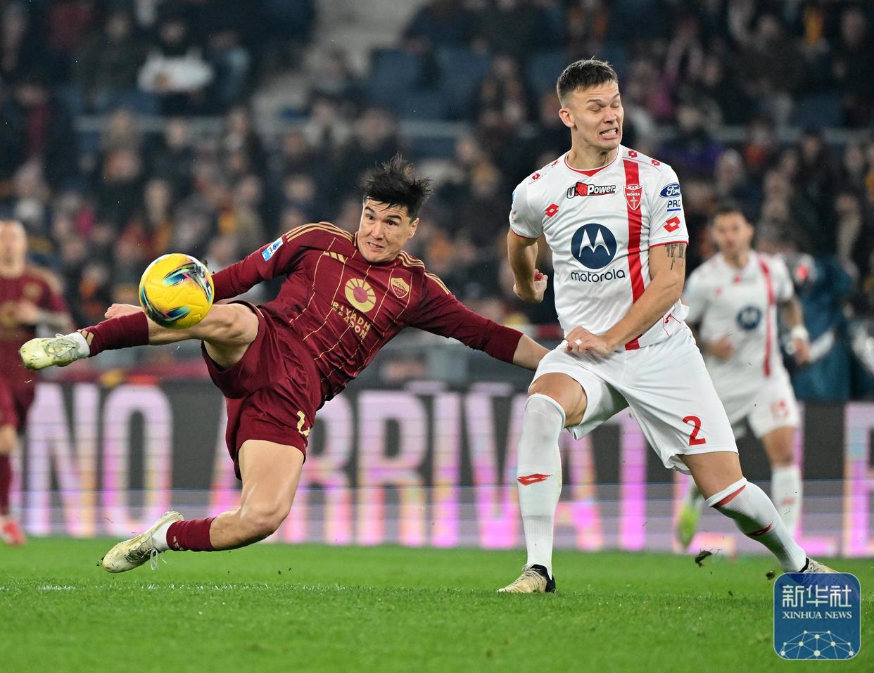 罗马足球俱乐部击败对手取得胜利